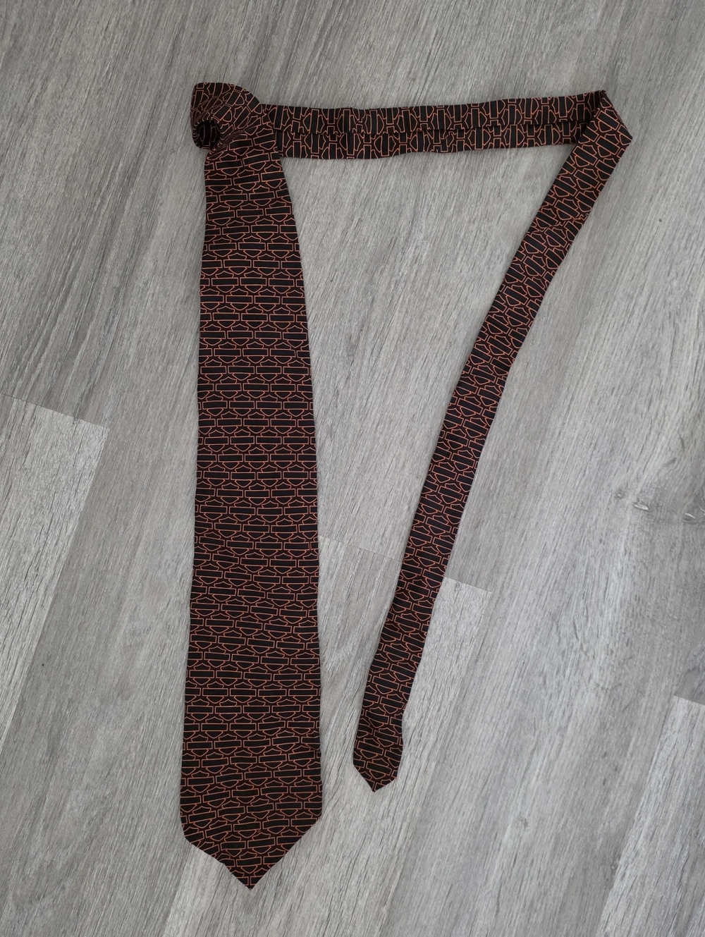 Harley Davidson Necktie By Ralph Marlin